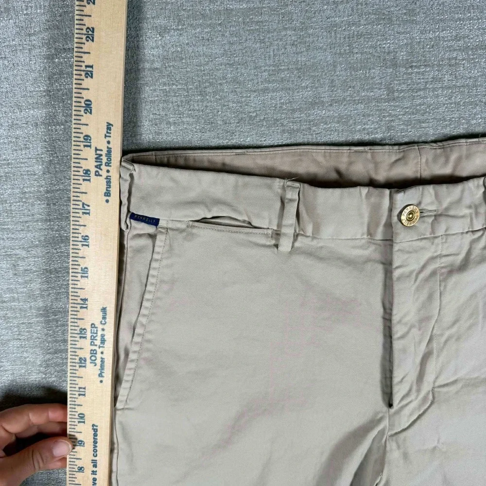 2 Pack! NEW Pennbuilt Shorts Mens 36/9 Tan Blue Bundle Stretch Chino - Picture 4 of 9